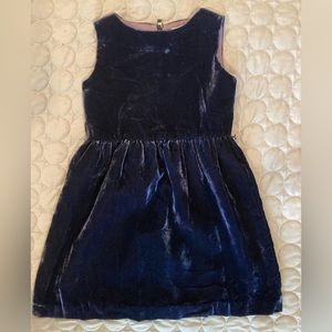 Crewcuts velvet dress
